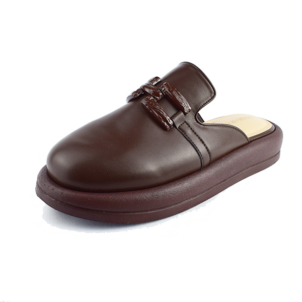 Sabot pour femme Gri 624 marron...............  sabots femme Maroc